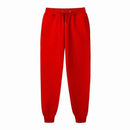 Men's Casual Sweatpants Fleece Jogging Pants Loose Streetwear Trousers
