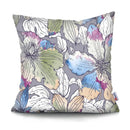 45x45CM Tropical Plant Parrot Sofa Cushion Cover Set Decorative