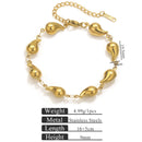 Stainless Steel Braided Rope Adjustable Bracelet For Men And Women