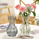 Creative Transparent Glass Flower Vase For Fresh Lily Rose Arrangements