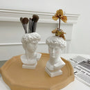 David Head Vase Resin Sculpture Artistic Flower Pot Home Decor