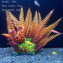 Artificial Aquarium Plants Green Plastic Underwater Fish Tank Decor