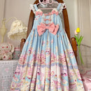 Sweet Lolita Dress Vintage Gothic Sleeveless Summer Princess JSK