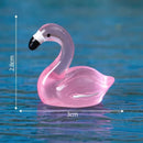 18Pcs Luminous Swan Aquarium Decor Glow In Dark Fish Tank Accessories