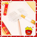 Kawaii Eraser Cute Hamburger Fries Rubber Stationery Gift For Kids