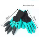 Garden Gloves With Claws For Easy Digging Planting And Weeding