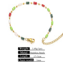 Stainless Steel Braided Rope Adjustable Bracelet For Men And Women