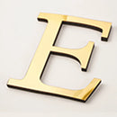 Golden Mirror Acrylic Wall Sticker Large 20cm DIY English Letters Decor