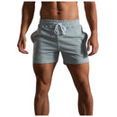 Mens Cargo Shorts Casual Colorful Striped Sports Beach Pants Plus Size