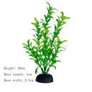 Artificial Aquarium Plants Green Plastic Underwater Fish Tank Decor