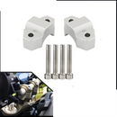 Handlebar Riser Clamp Extend Adapter For XSR900 Motorcycle Silver
