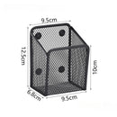 Magnetic Pencil Holder Mesh Desk Organizer Container For Office Home
