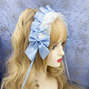 Lovely Sweet Anime Maid Cosplay Headband Lace Flower Hair Accessory