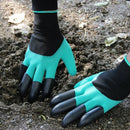 Garden Gloves With Claws For Easy Digging Planting And Weeding