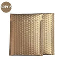 50Pcs Holographic Bubble Mailer Rose Red Padded Envelopes For Shipping