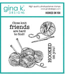 Hooked On You Metal Cutting Dies Scrapbooking Stencil Craft Templates