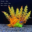 Artificial Aquarium Plants Green Plastic Underwater Fish Tank Decor