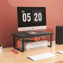 Monitor Raised Shelf Adjustable Laptop Stand Desktop Organizer Rack Holder
