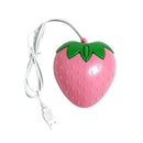 3D Mini Wired USB Mouse Cute Strawberry Cartoon Optical Mouse
