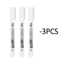White Paint Pen 1.0mm Waterproof Permanent Paint Marker For Art