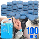 All-Season Windshield Washer Tablet Solid Concentrate Shellac-Free