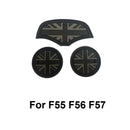 Mini Cooper Silicone Cup Holder Mat Set Non-Slip Interior Accessories