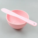 Silicone Face Mask Mixing Bowl Set With Brush Spatula And Spoon