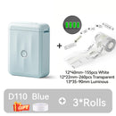 NIIMBOT D110 Thermal Label Printer Portable Mini For Office Home School