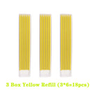 Carpenter Pencil Mechanical Woodworking 3 Colors Refill Sharpener