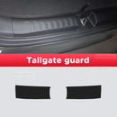Car Carbon Fiber Door Sill Sticker For BYD Dolphin Mini EV Threshold