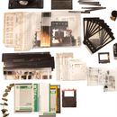Vintage Scrapbooking Kit 94 Pieces With Photo Stickers And Journaling