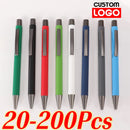 Custom Laser Engraved Ballpoint Pen Metal Personalized Text Set