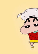 Shinchan Canvas Wall Art Cute Cartoon Kids Bedroom Decor Poster