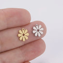 5pcs Stainless Steel Tree Of Life Charms For Jewelry Crafting