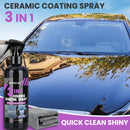 3 In 1 Car Ceramic Coating Spray Nano Crystal Paint Protection