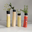 Bohemian Girl Face Resin Art Sculpture Vase For Indoor Decoration