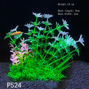 Artificial Aquarium Plants Green Plastic Underwater Fish Tank Decor