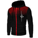 Men's Zip Jacket Casual Outdoor Sportswear Lightweight Sweatshirt