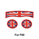 Mini Cooper Silicone Cup Holder Mat Set Non-Slip Interior Accessories