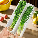 2pcs Transparent Refrigerator Storage Box For Food Preservation