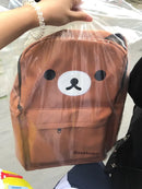 Kawaii Bear Backpack Large Capacity Student School Bag Shoulder Bag