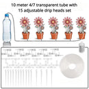 Automatic Plant Watering System Adjustable Drip Irrigator For Balcony Gardens