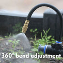 Bendable Garden Sprinkler Nozzle Brass Pole For Balcony Plants