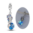 925 Silver Charm Pendant Animal Firefly Butterfly Dragonfly Beads