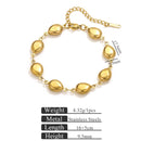 Stainless Steel Braided Rope Adjustable Bracelet For Men And Women