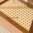 2 Layer Bamboo Storage Rack Kitchen Spice Shelf Organizer Counter