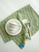 Japanese Retro Stripe Tablecloth Placemats Insulation Pad Home Decor