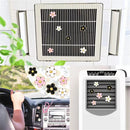4Pcs Car Air Freshener Clips Daisy Scented Vent Aroma Accessories