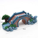 Fish Tank Artificial Bridge Resin Aquarium Landscape Decoration Accessory