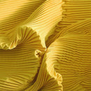 Pleated Fabric Soft Polyester Textile For Wedding Decor Sewing